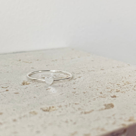 Heart Stacking Ring