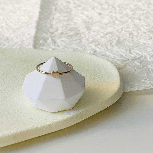 Heart Stacking Ring